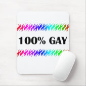 100 % homosexuell mousepad (Mit Mouse)