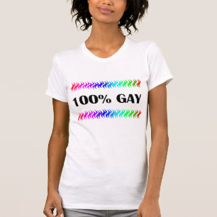 100 % homosexuell T-Shirt