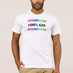100 % homosexuell T-Shirt