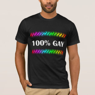 100 % homosexuell T-Shirt