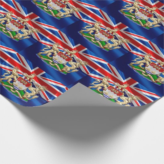 [100] Hongkong Historischer Wappen 1959-1997 Geschenkpapier (Ecke)