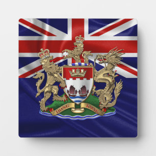 [100] Hongkong - Wappen-Wappen 1959-1997 Fotoplatte