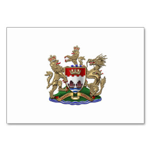 [100] Hongkong - Wappen-Wappen 1959-1997 Tischnummer