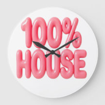 100% HOUSE PINK SCHRIFTARTEN