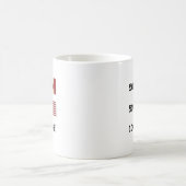 100% ICH Kanadier/Amerikaner Kaffeetasse (Mittel)
