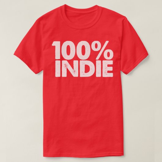 100 INDIE T-Shirt (Design vorne)