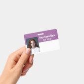 100% individualisierbares MitarbeiterAbzeichen Ausweis (Handheld)