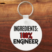 100% Ingenieur Schlüsselanhänger (Vorderseite)