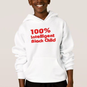 100 % Intelligentes schwarzes Kind Hoodie