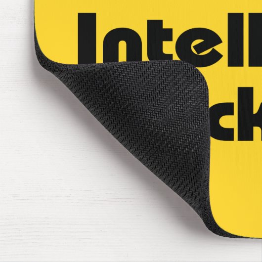 100 % Intelligentes schwarzes Kind Mousepad (Ecke)