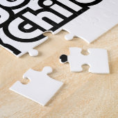 100 % Intelligentes schwarzes Kind Puzzle (Seite)