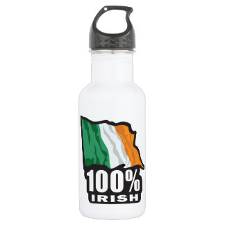 100 % Iren sind stolz auf ihre Irin Trinkflasche