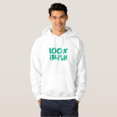 100 % irisch hoodie (Vorne ganz)
