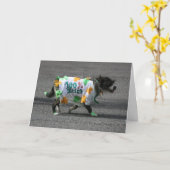 100 % irisch karte (Gelbe Blume)