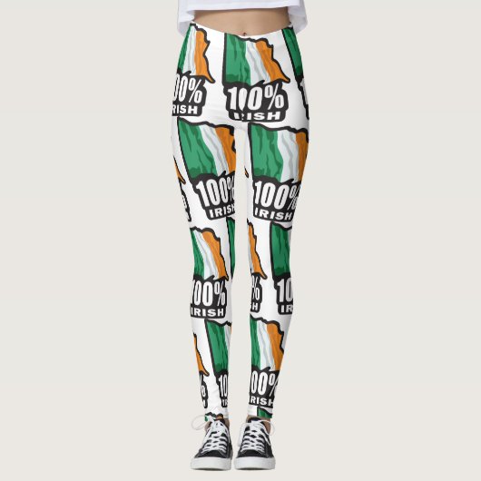 100 % irisch leggings (Vorderseite)
