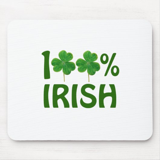 100 % Irisch Mousepad (Vorne)