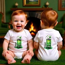 100% Irische Energie für voll aufgeladene Charmeur Baby Strampler