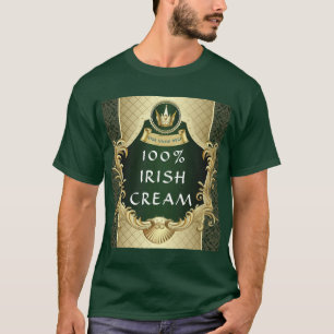 100% Irischer Cream St. Patrick's Day riskanter T- T-Shirt