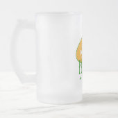 100 % irisches Design 2 Mattglas Bierglas (Links)