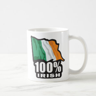 100%-IRISH KAFFEETASSE