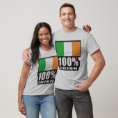 100% Irish/St. Patrick's Day T-Shirt (Unisex)