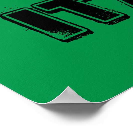 100% Italiano Print Poster (Ecke)