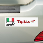 100 % Italienisch Autoaufkleber (Auf Auto)