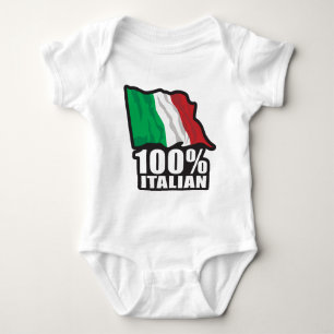 100 % Italienisch Baby Strampler