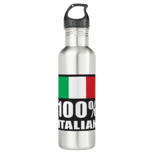 100%-Italienisch Edelstahlflasche