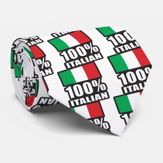 100 % Italienisch Krawatte (Gerollt)
