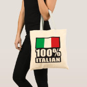 100%-Italienisch Tragetasche (Vorderseite (Produkt))