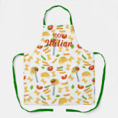 100 % italienische Pasta Schürze (Vorderseite)