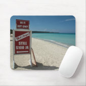 100 Ja Rot-Streifen Mousepad (Mit Mouse)