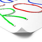 100 Jahre alt Rock ! Poster (Ecke)