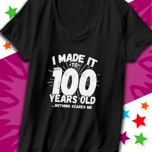 100 Jahre alt Sarcastic Meme Funny 100. Geburtstag T-Shirt