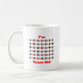100 Jahre alt! Schwarz-Rot Kaffeetasse (Links)