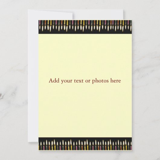 100 Jahre alte Einladung zum Geburtstag (Rückseite)