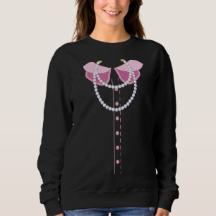 100 Jahre alte Kostüme für die Dame 100 Tage Sweatshirt