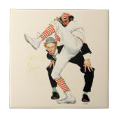 100 Jahre Baseball Fliese (Vorderseite)