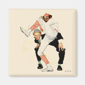 100 Jahre Baseball Magnet (Vorne)