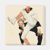 100 Jahre Baseball Magnet (Vorne)