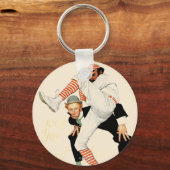 100 Jahre Baseball Schlüsselanhänger (Vorderseite)