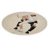 100 Jahre Baseball Schneidebrett (Ecke)