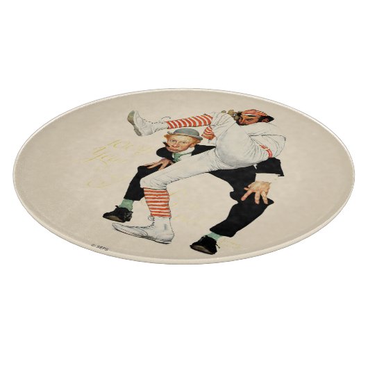 100 Jahre Baseball Schneidebrett (Ecke)