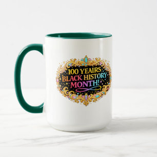 100 Jahre Black History Combo Tasse