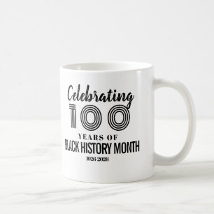 100 Jahre Black History Month gefeiert Kaffeetasse