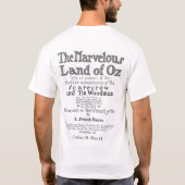 100 Jahre des erstaunlichen Landes von Unze (groß) T-Shirt (Rückseite)
