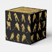 100 Jahre Hockey Cube in Boston Geschenkschachtel (Rückseite)