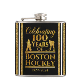 100 Jahre Hockey in Boston Flachmann