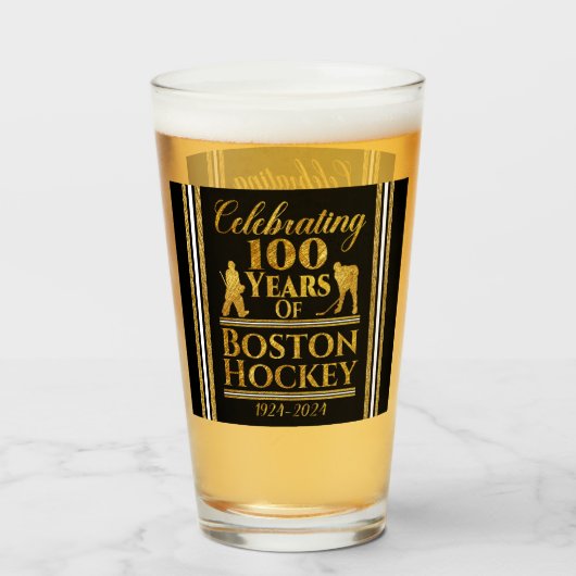 100 Jahre Hockey in Boston Glas (Vorne (Gefüllt))